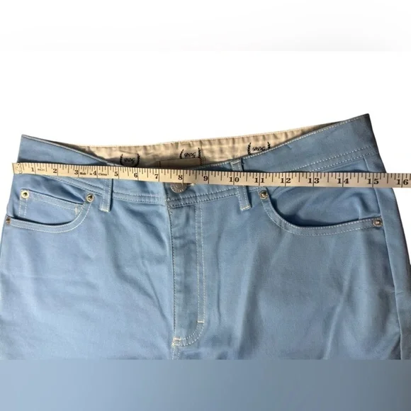 BDG Urban Outfitters Flared Leg Cargo Pants Women's 6 Blue Stretch Ankle Grunge - Picture 9 of 16